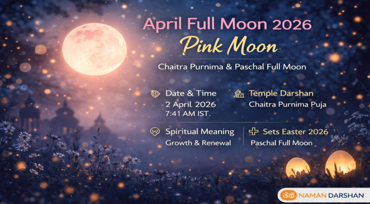 April Full Moon 2026 (Pink Moon): Date, Time, Spiritual Meaning & Significance